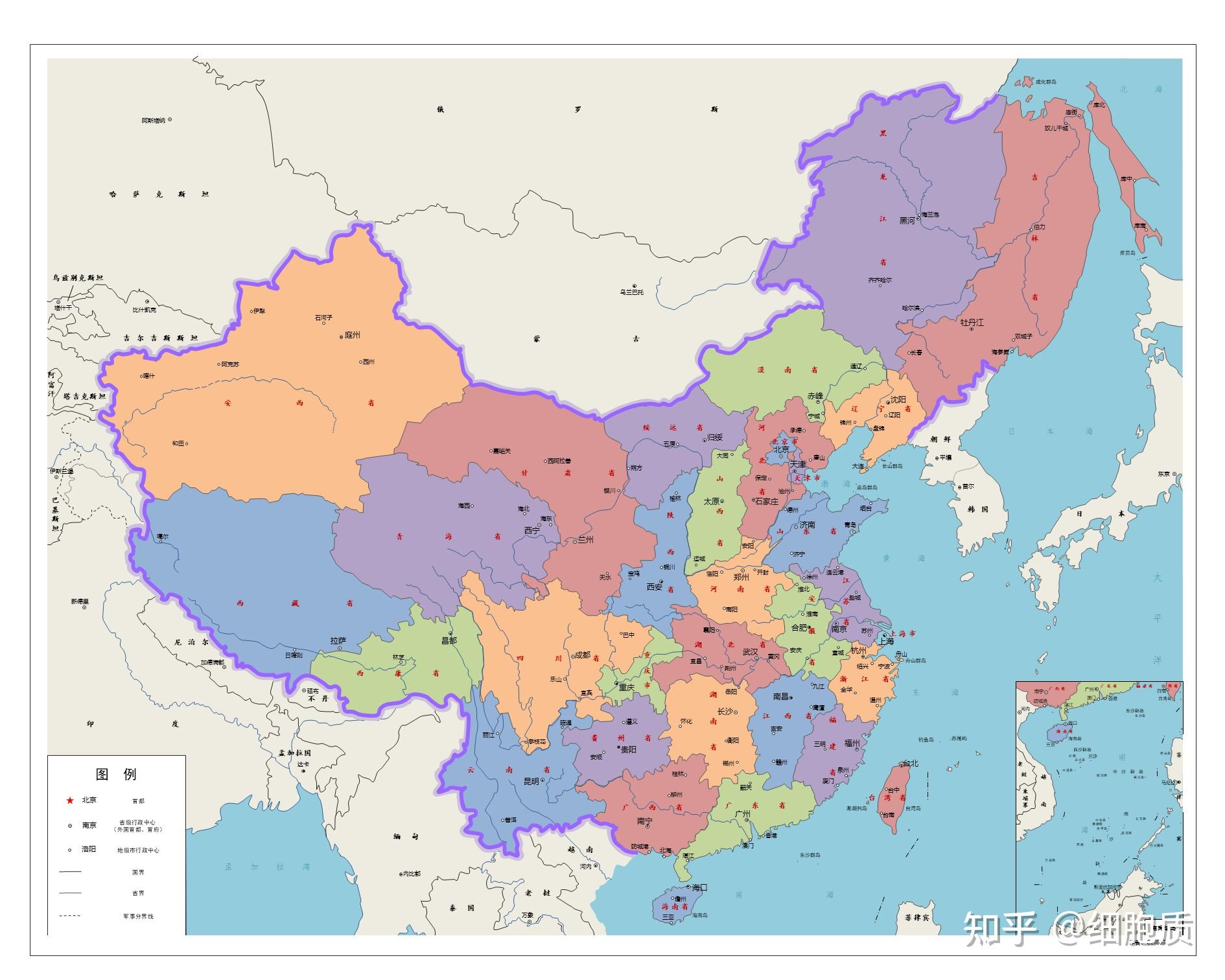 带外东北的中国地图(完成度100%) - 知乎