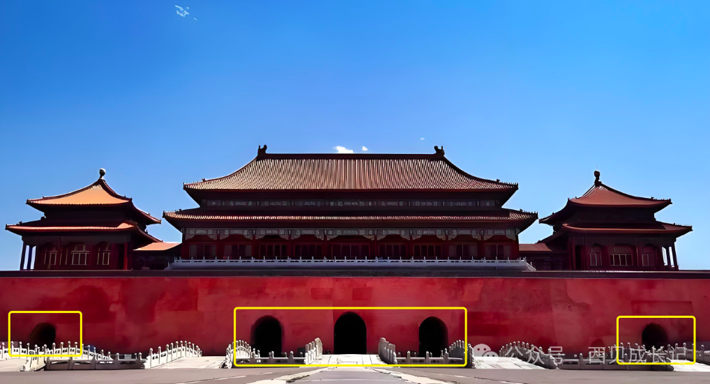 北京故宫中轴线上的“天子五门”是哪几座,各自的作用是什么? - 知乎