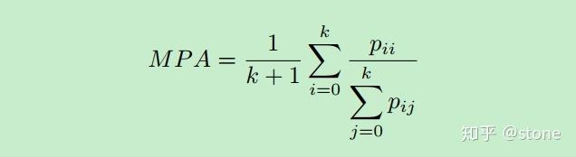 图像语义分割准确率度量方法总结 图像语义分割准确率度量方法总结