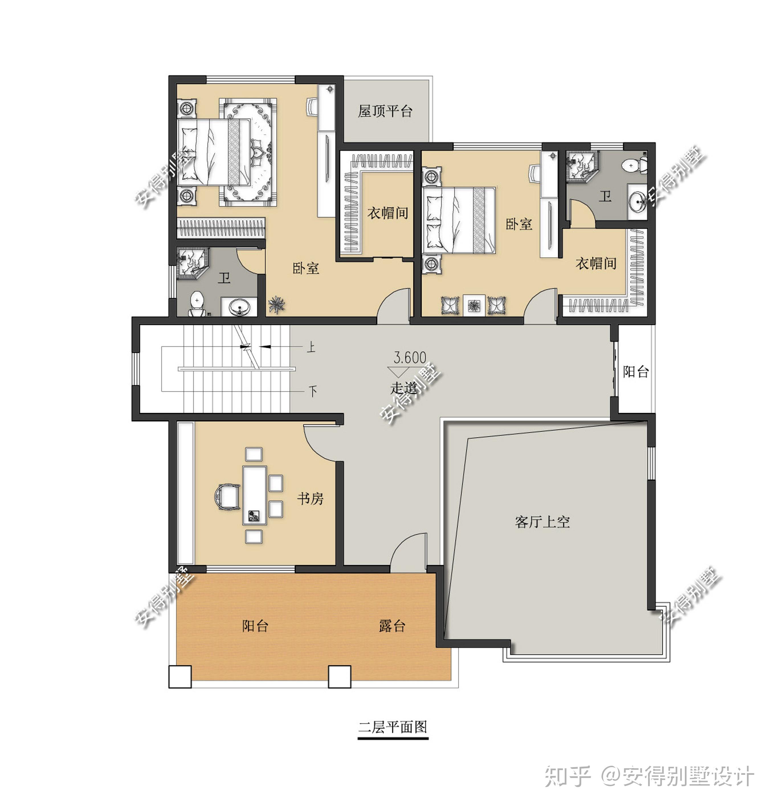 5款带庭院别墅设计,回家建房就选它