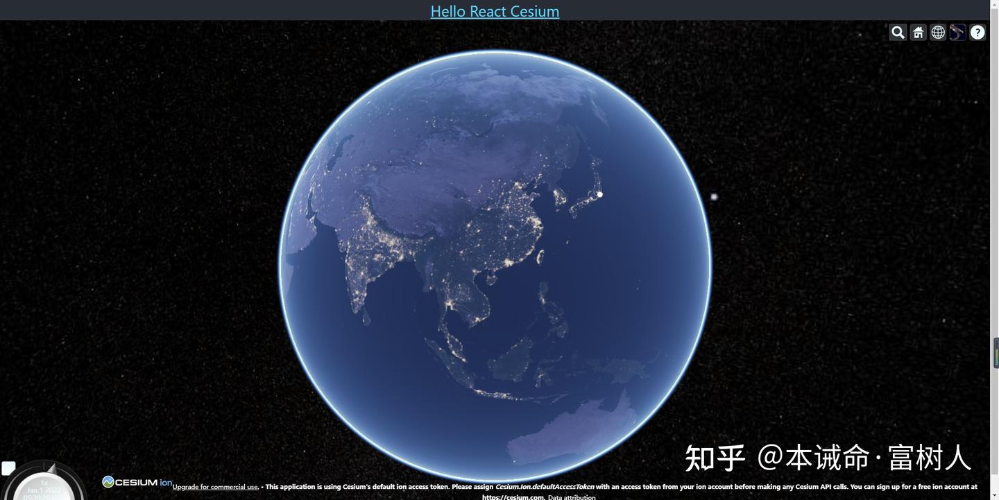 Hello React Cesium - 知乎