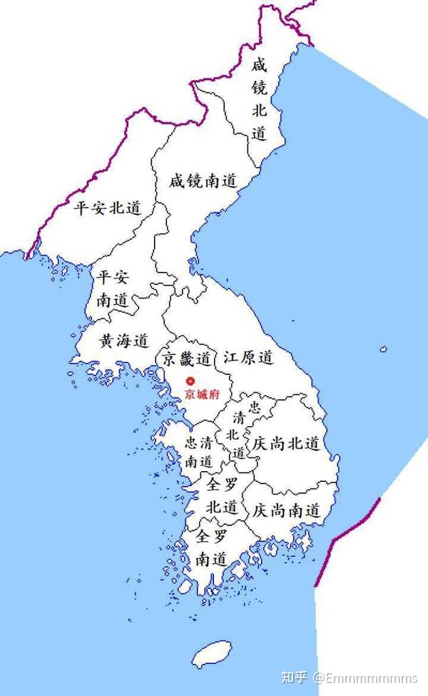朝鲜总督府人口（昭和十一年）及朝鲜分道地图- 知乎