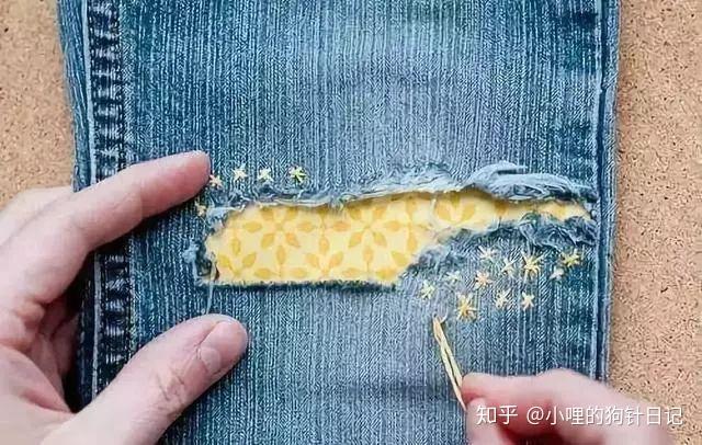 高巧衣物缝补术,旧衣瞬间变艺术品(附教程) - 知乎