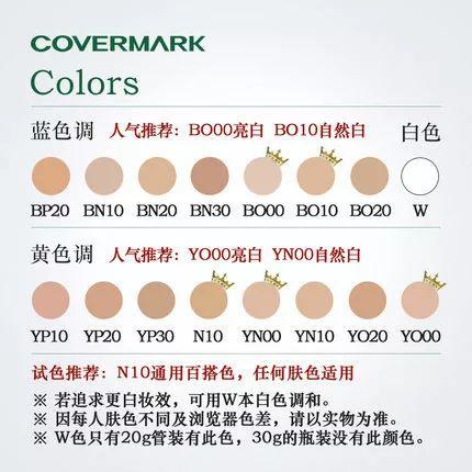有80%的人因为不知道怎么选色号,放弃了covermark,我曾经就是其之之