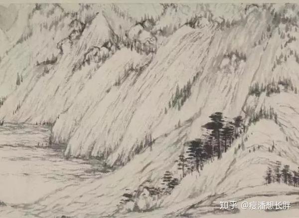 欣赏山水画,看什么?看皴法! - 知乎