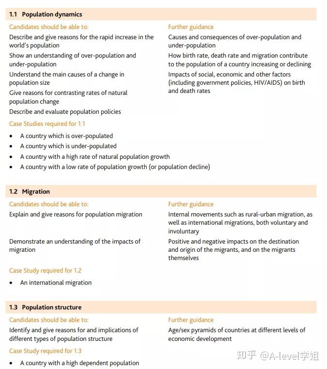 文末领资料igcse地理核心考点汇总冲刺a必备