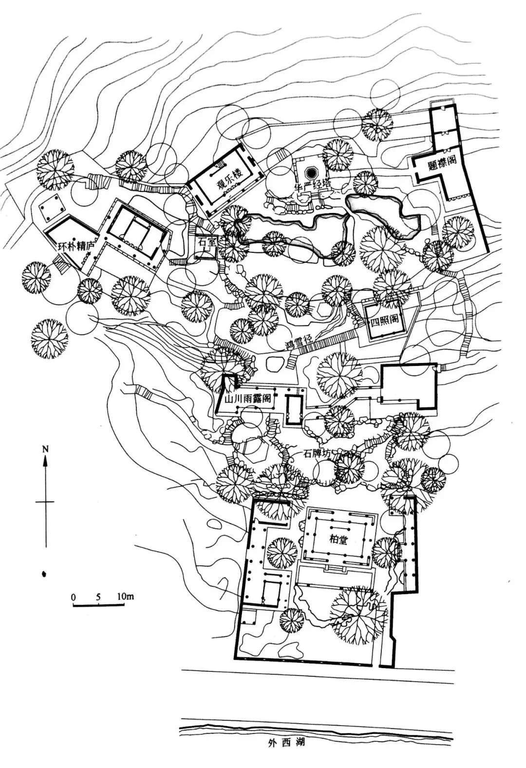 南北方經典園林平面圖