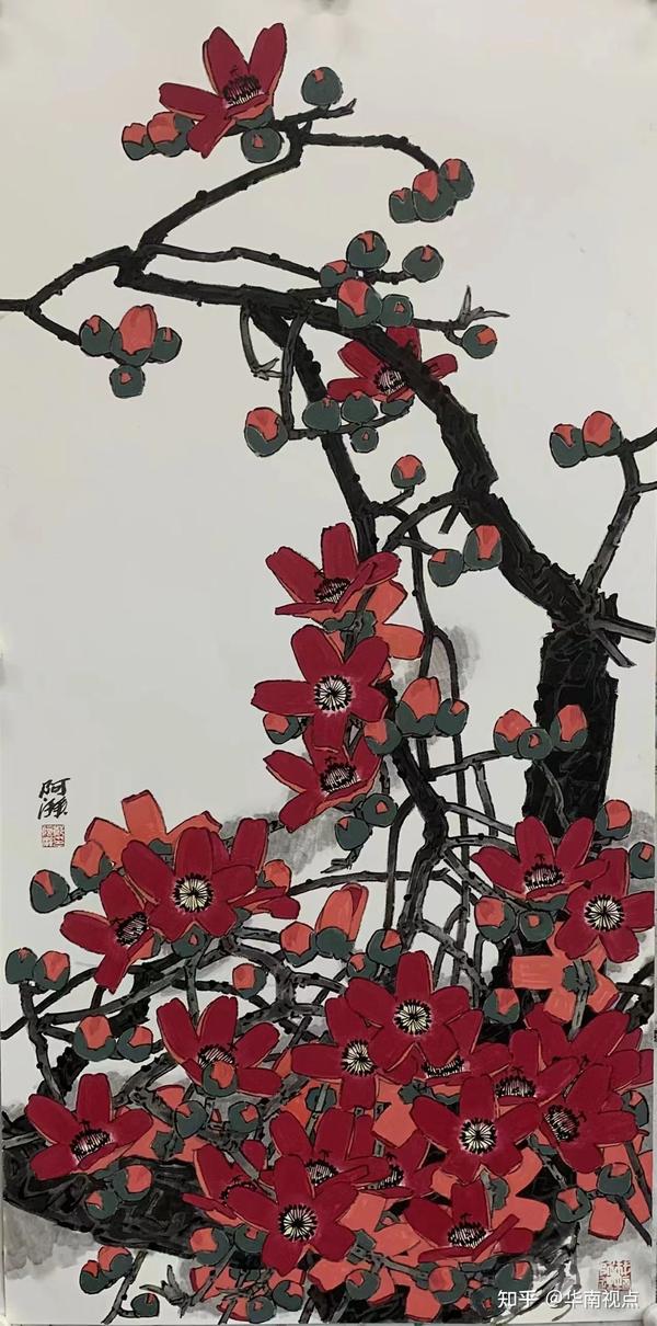 日本画 流水寒椿 日本画 流水寒椿 日本画 流水寒椿 Kyoto National Museum KNM