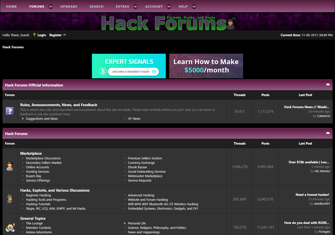 国外的黑客论坛有哪些推荐？ - 知乎