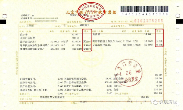 包含世纪坛医院检查陪护加挂号各类票据分类整理，报销省心省力的词条