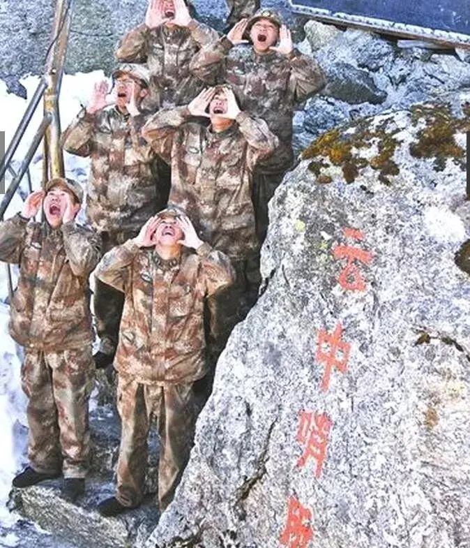 "为大家,舍小家"常年的高海拔生活,使这里的高原边防军人看起来,比