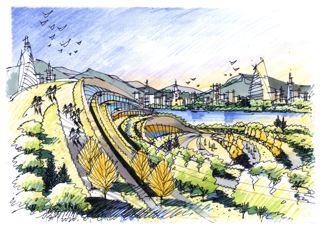 庐山艺术特训营手绘作品