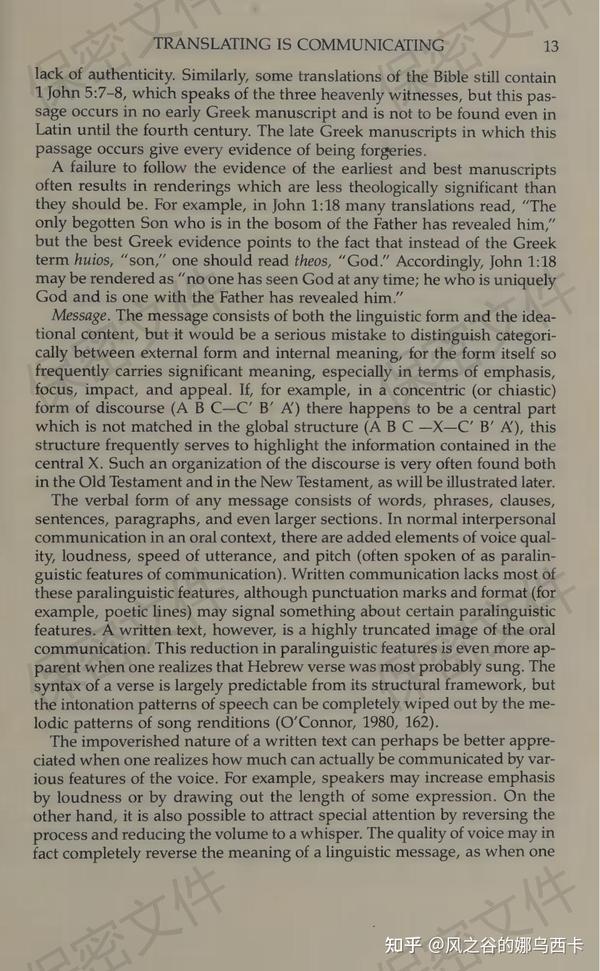  Jan De Waard Eugene A Nida From One 