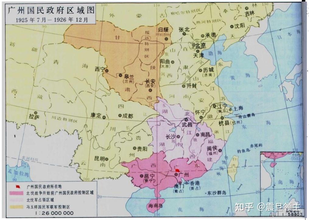战争前全国形势图国民革命军北伐路线图上海工人第三次武装起义示意图