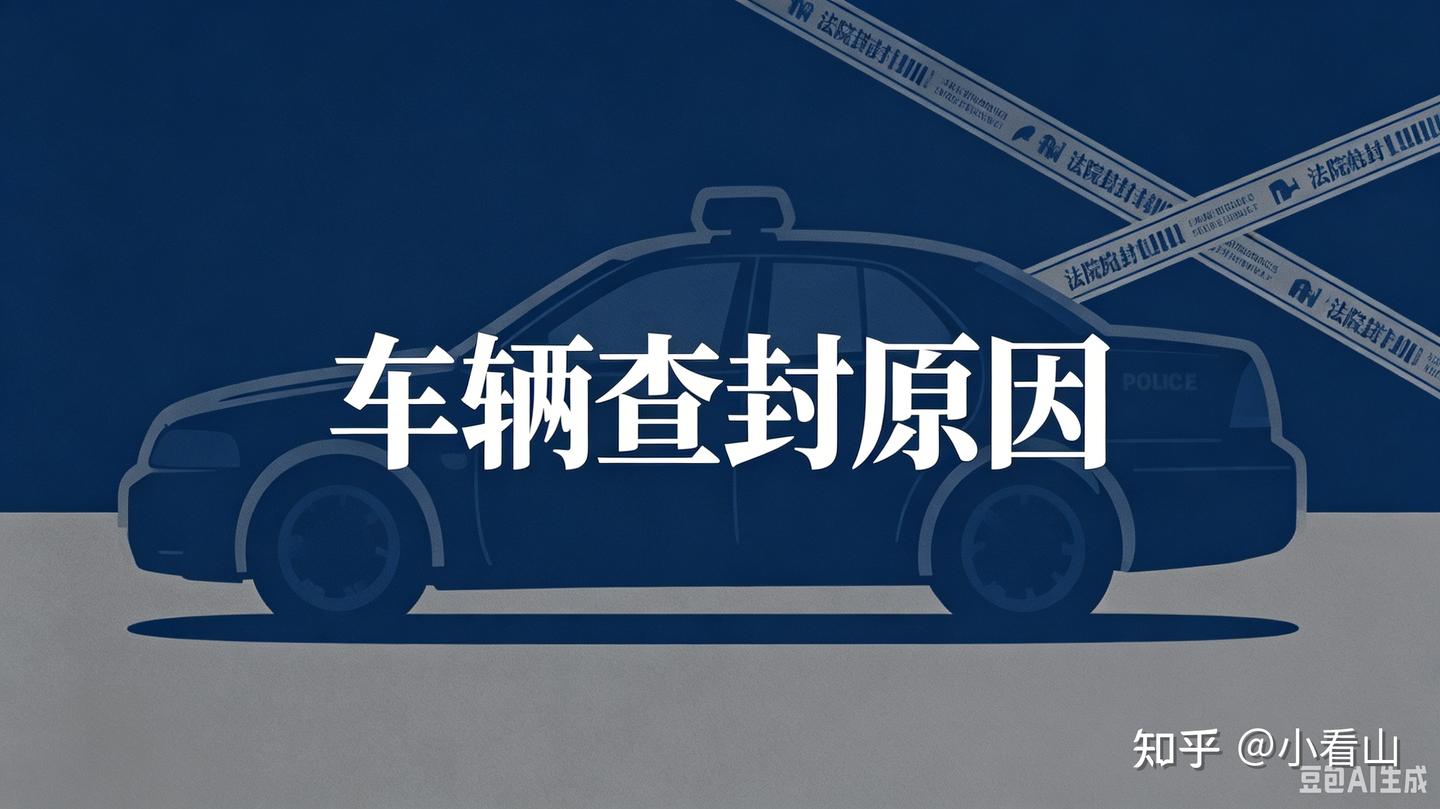 车被法院查封,怎么查车辆查封原因?教你用手机查原因
