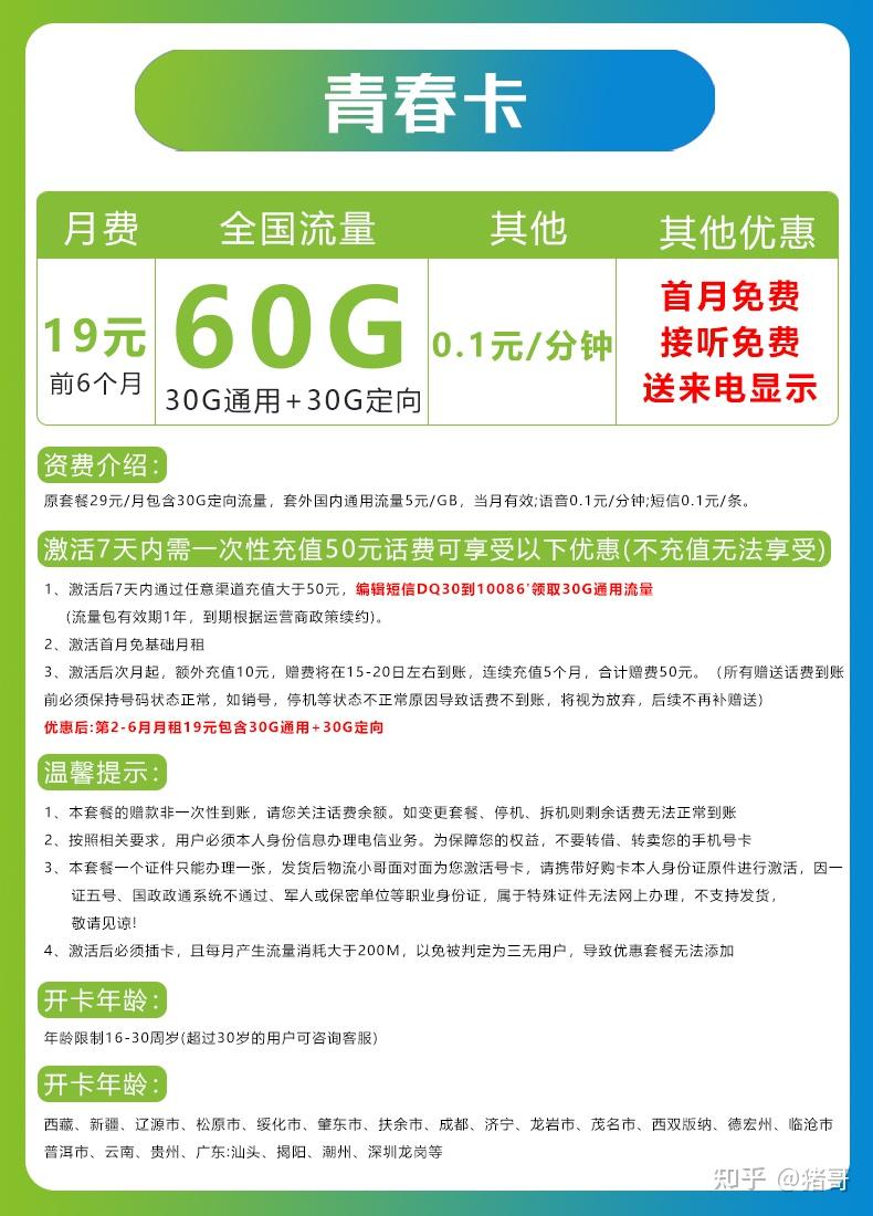 2022年新一年優惠流量手機卡套餐推薦各運營商大合集