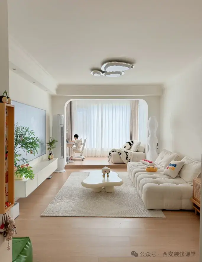 恒大精装修太丑?看看105㎡如何变成浪漫奶油屋 - 知乎