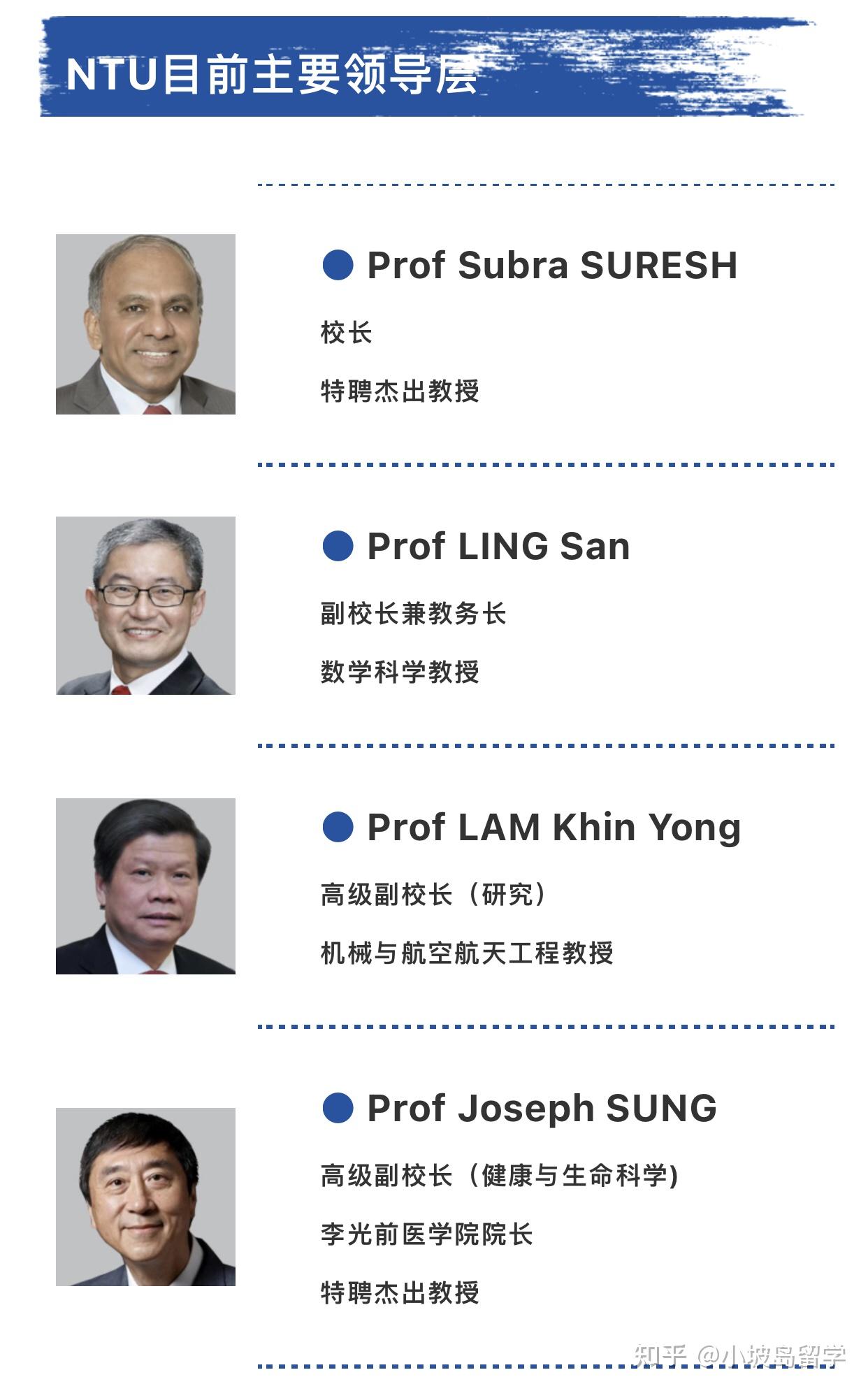 高校人事任命| 新加坡NTU副校长职位变动- 知乎