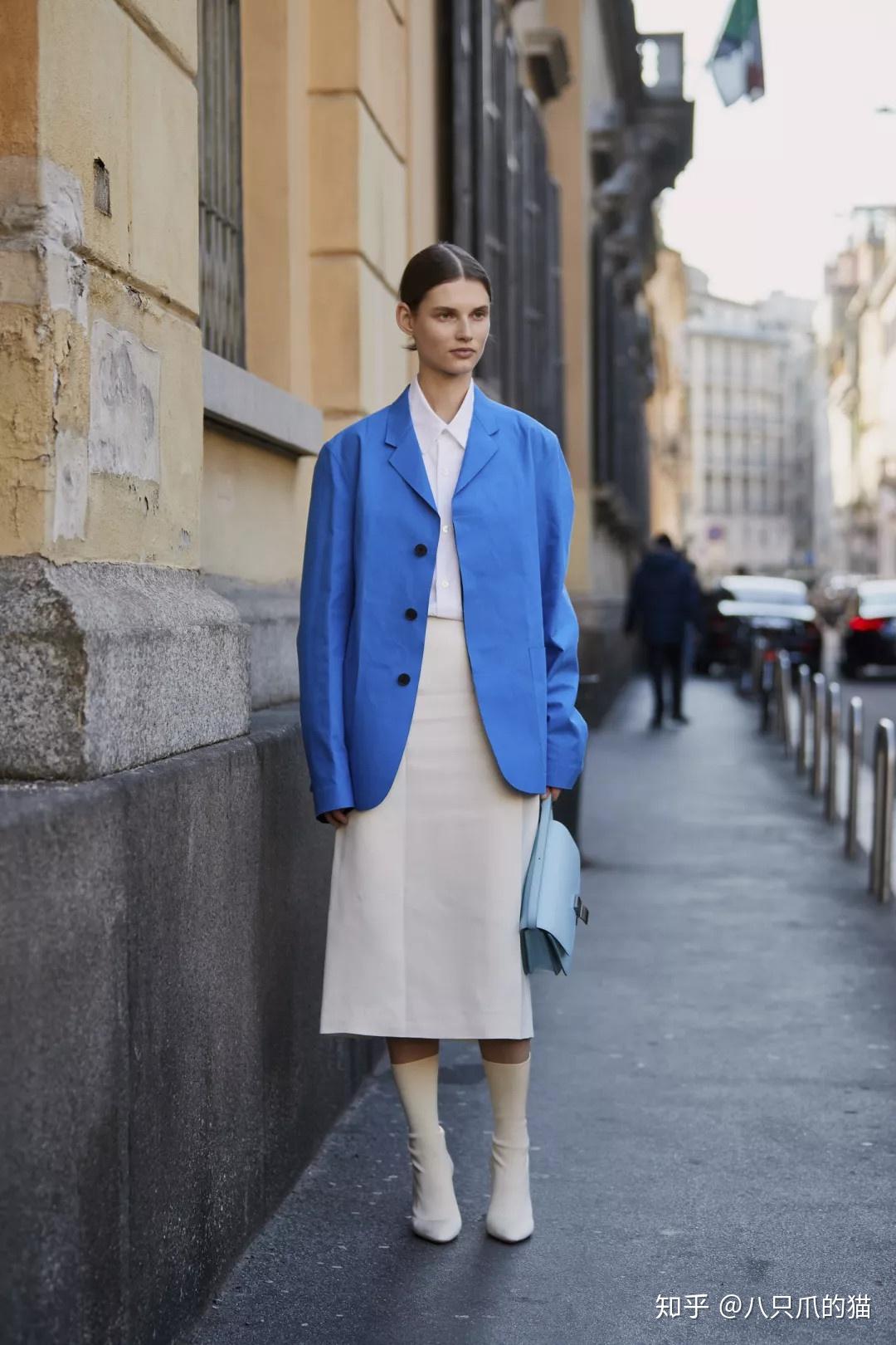 爱了爱了!没想到"西装 衬衫"撞色搭配这么美,学会很提升衣品