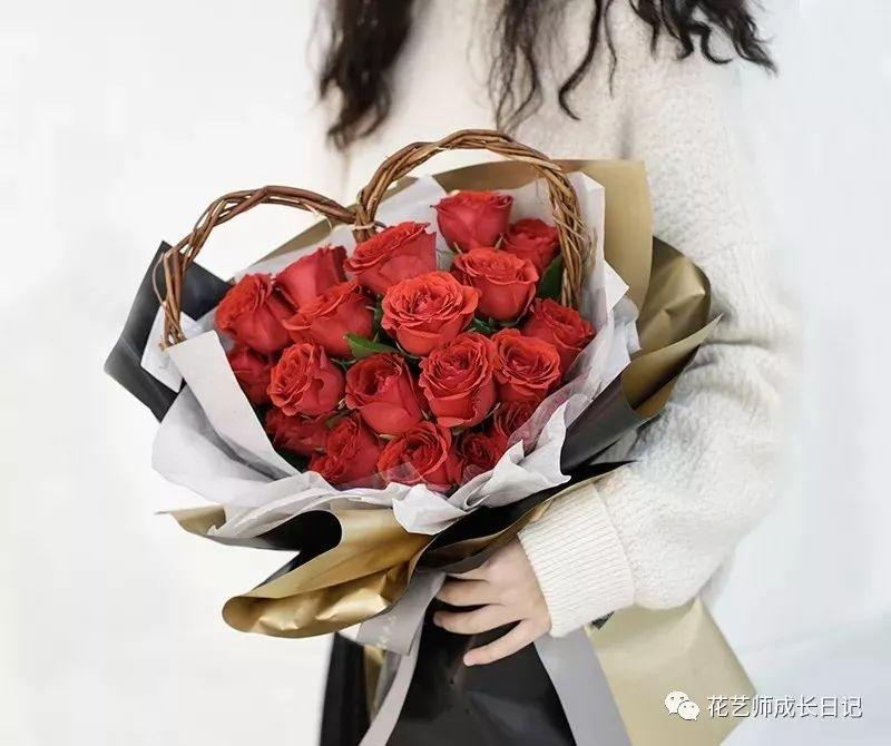 6种红色玫瑰的最美展示形式,每一种都是爱的颜色!