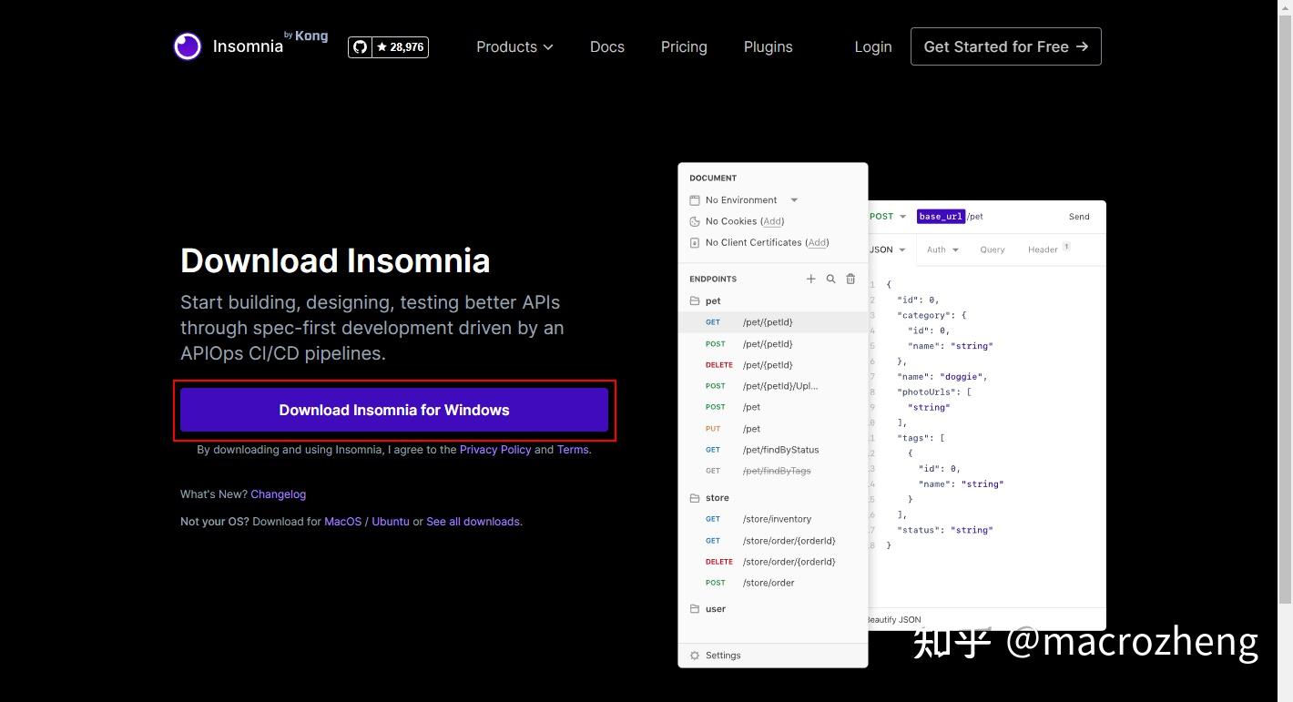Insomnia Api Graph 颜值爆表!这款开源的API工具用起来更优雅! - 知乎