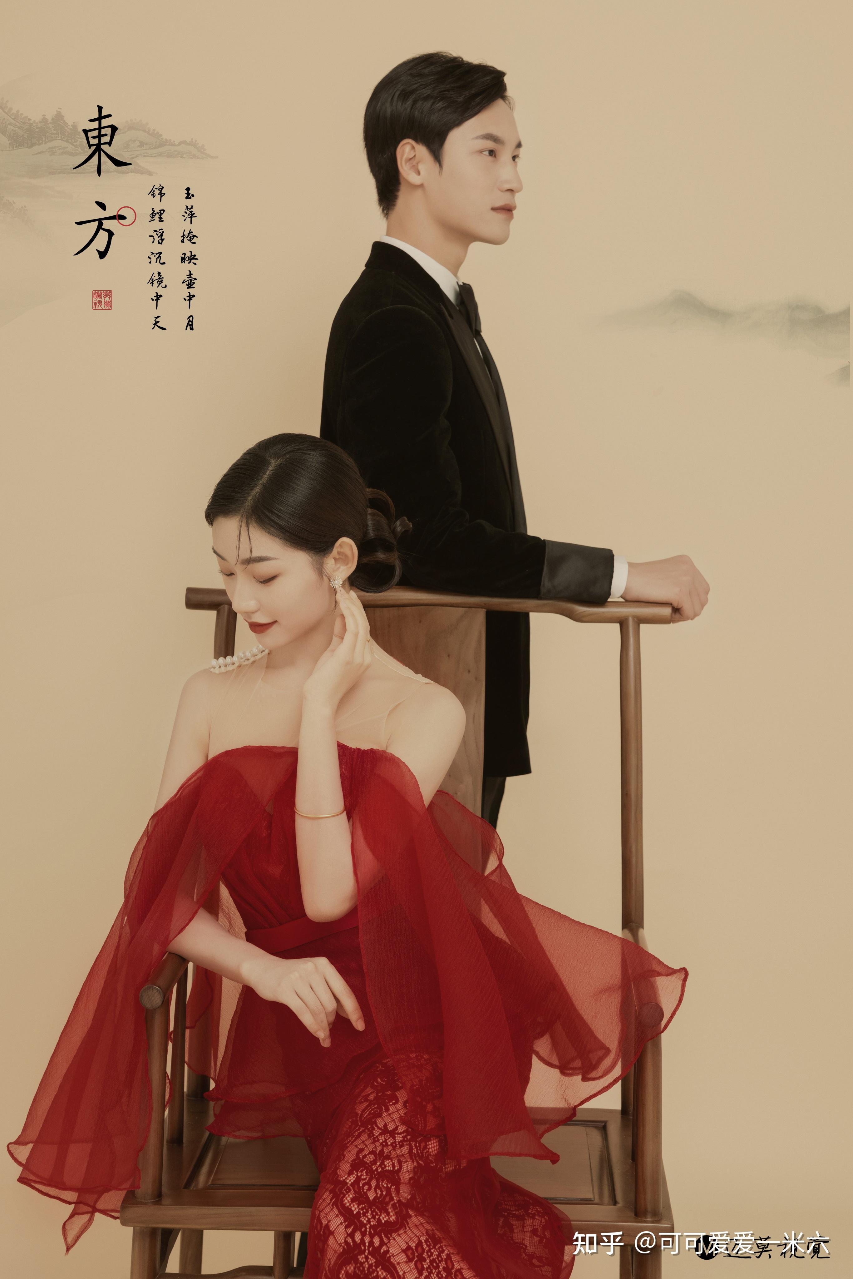 合肥memo迈莫视觉笔墨下的工笔画婚纱照78一抹惊艳