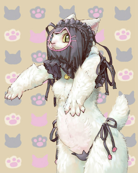 加上肉球,铃铛,这些那些的服装道♂具,那还真是一场非常不错的play呢!