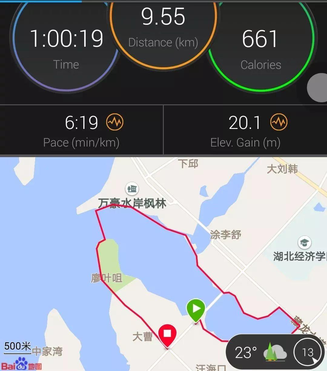 跑步路线110——湖北武汉 汤逊湖