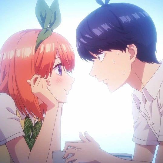 五等分的花嫁结局了 星空下的告白 四叶风太郎牵手成功 知乎