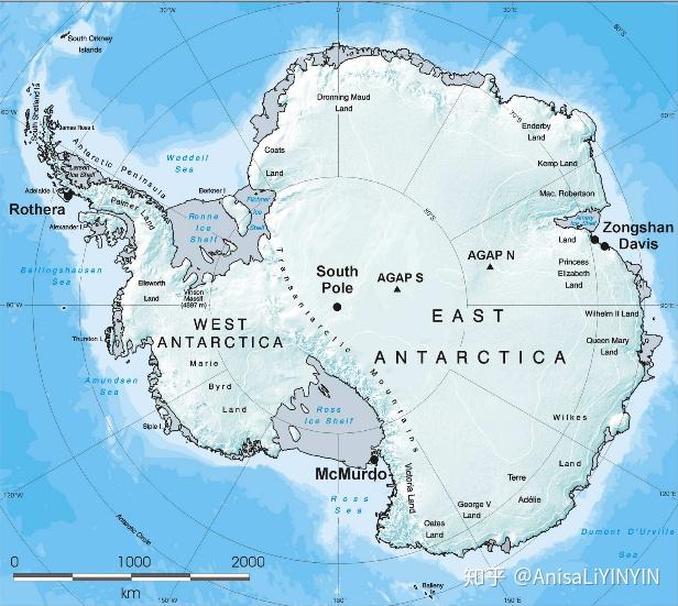 世界7大洲南极洲antarctica英文普及篇