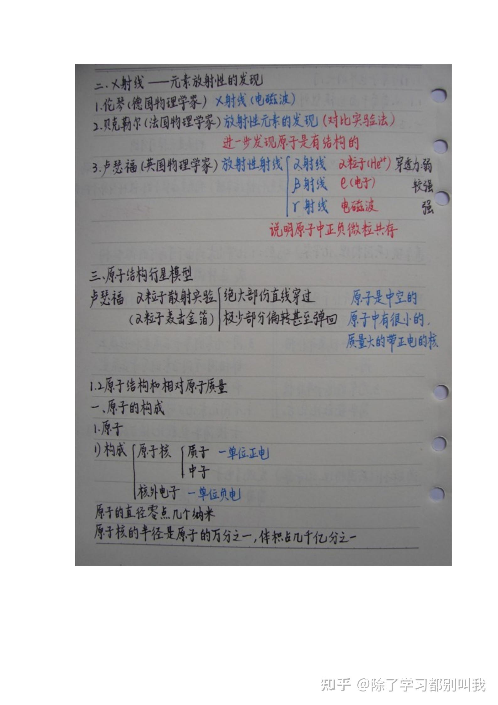 化學成績能考80分的同學是怎樣整理筆記的沒有無緣無故的高分