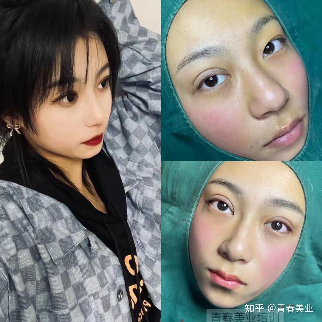 四个月的双眼皮好看自然美丽芭比大眼翘睫 - 知乎