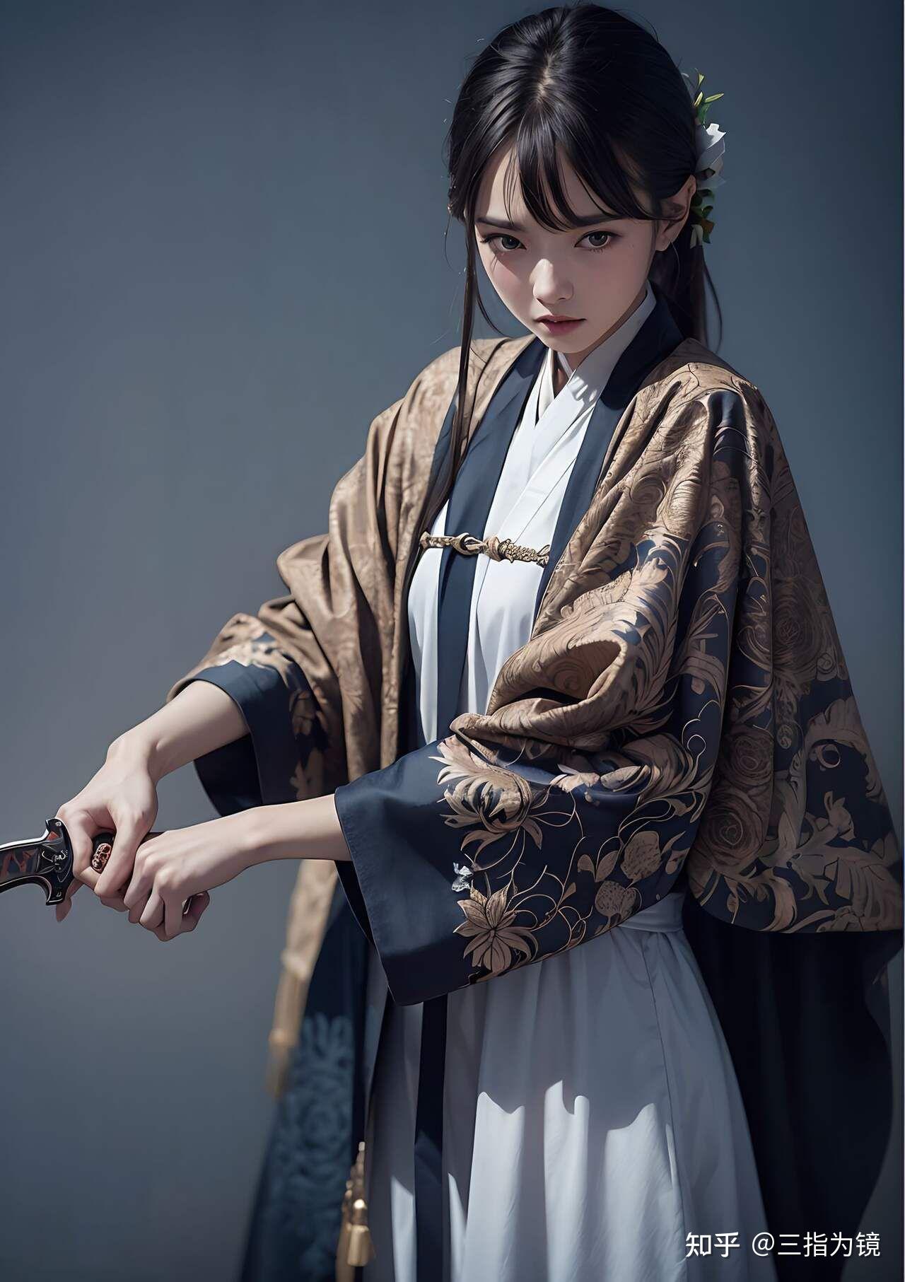 AI带刀美女,只能说AI真是脑洞大。 - 知乎