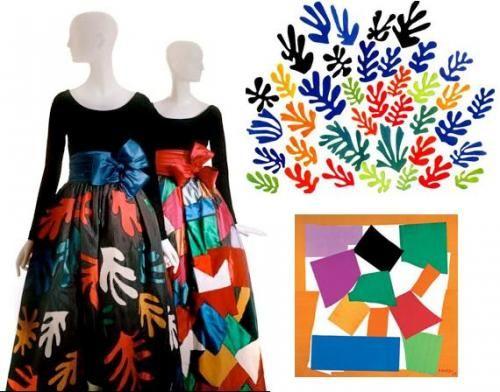 "polinesia, the sky" by henri matisse (1946).