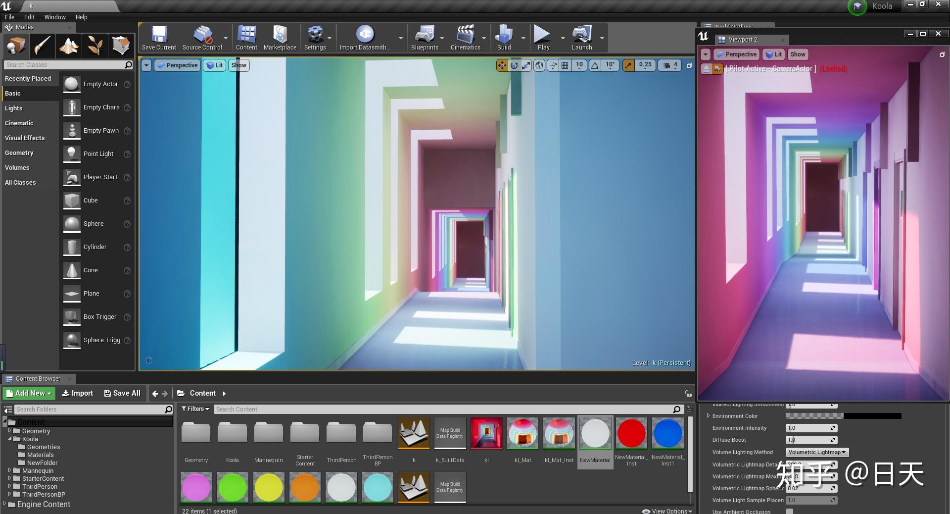 UE4中实现花里胡哨的半透玻璃灯光效果 - 知乎