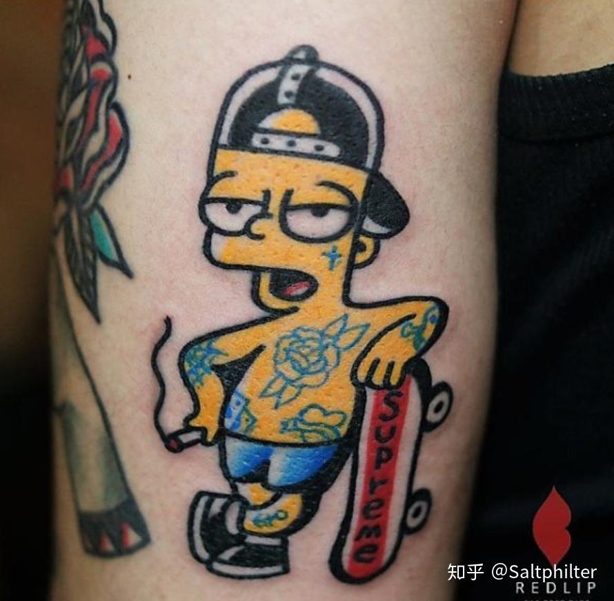辛普森一家·文身图案整理&英语兴趣课 - 知乎