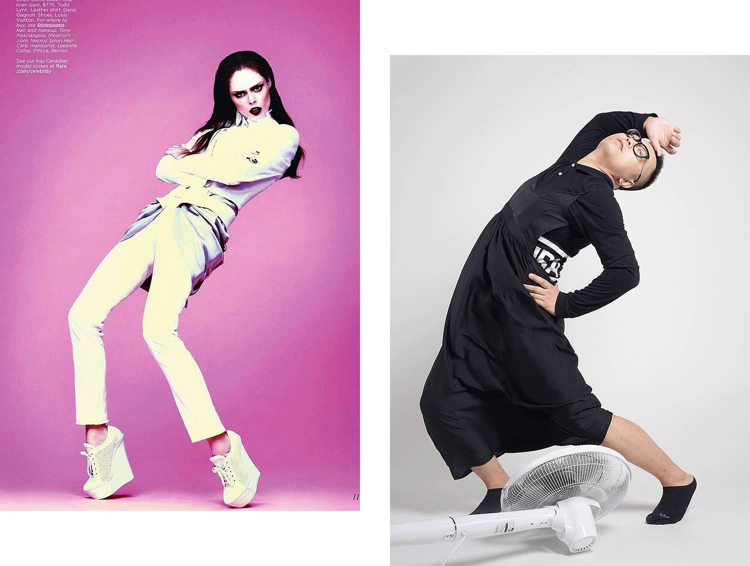 轻易模仿超模拍照姿势的下场是什么