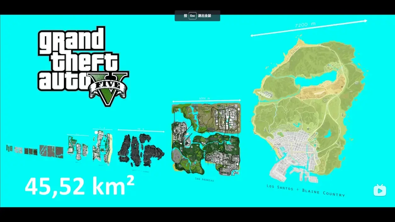 【全网第一】我测出了GTAOL的真实地图面积 - 知乎