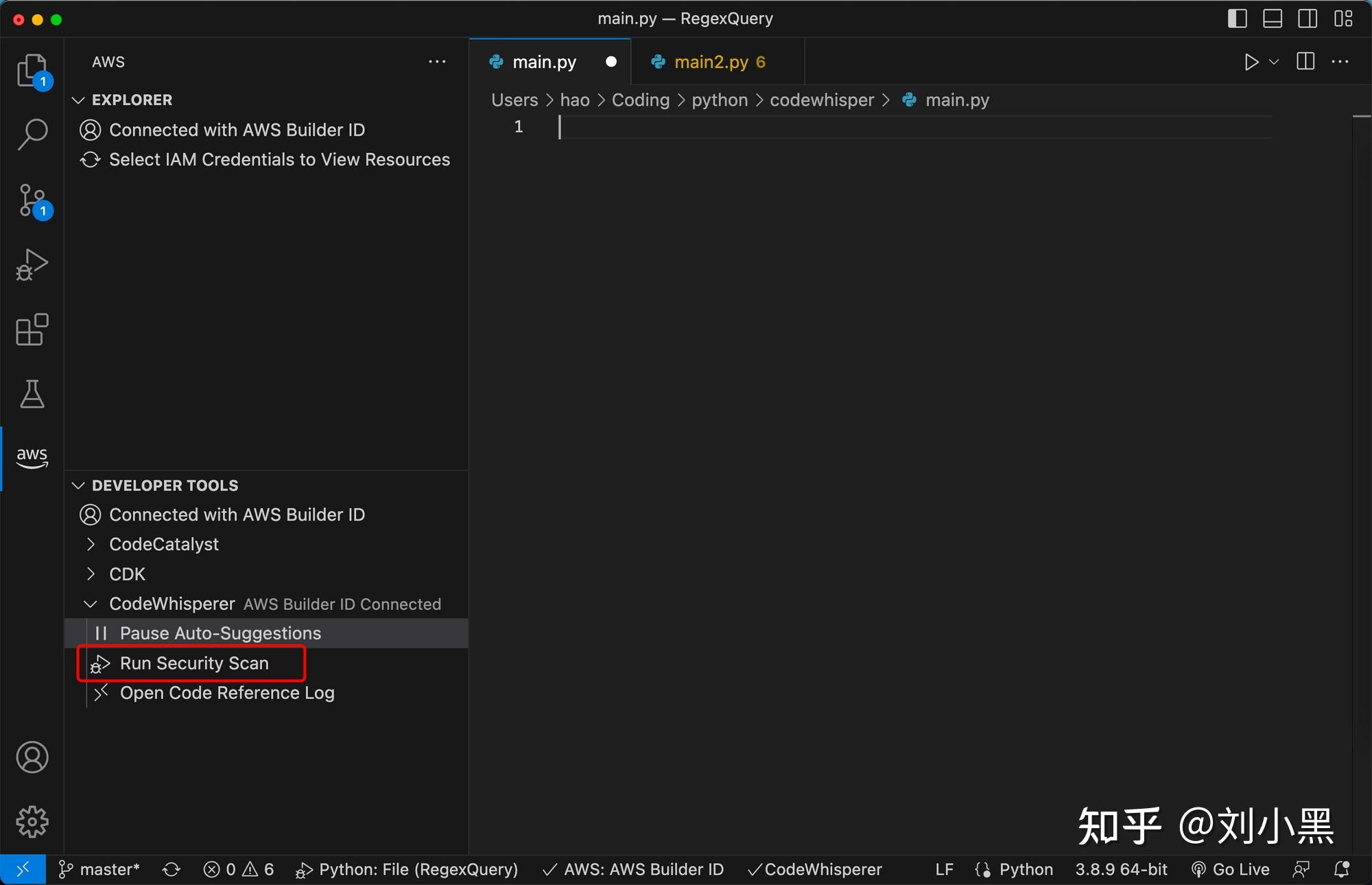 Aws codewhisper 