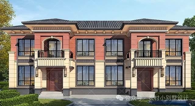 24套二层双拼兄弟农村自建房别墅,二层乡村别墅住宅自建房设计 - 知乎