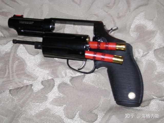 请问各位大佬这是什么枪为什么手枪打霰弹? - 知乎
