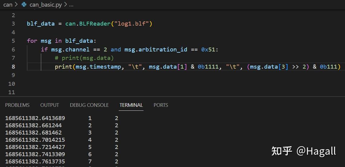  python can cantools python blf can 