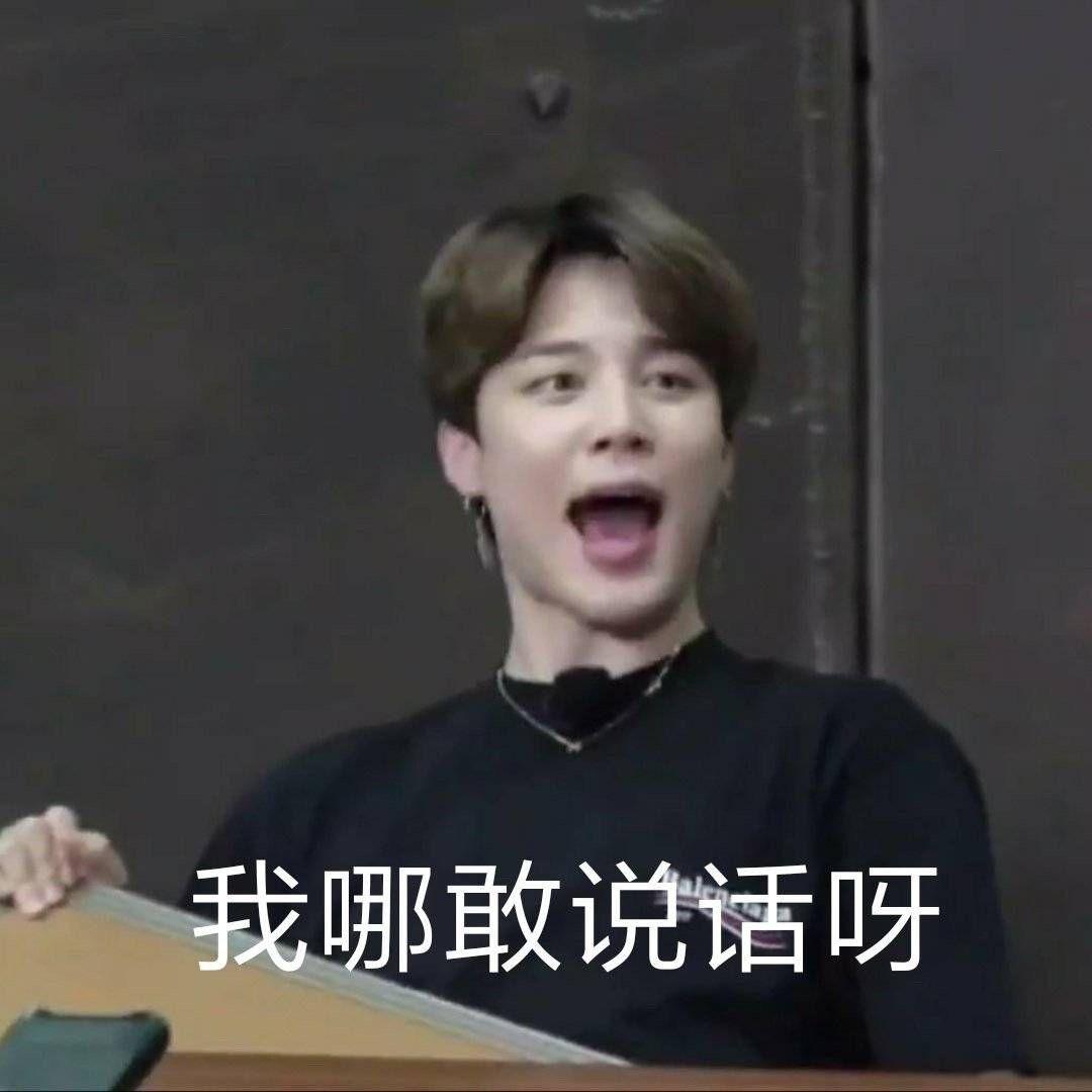 有哪些朴智旻jimin的表情包