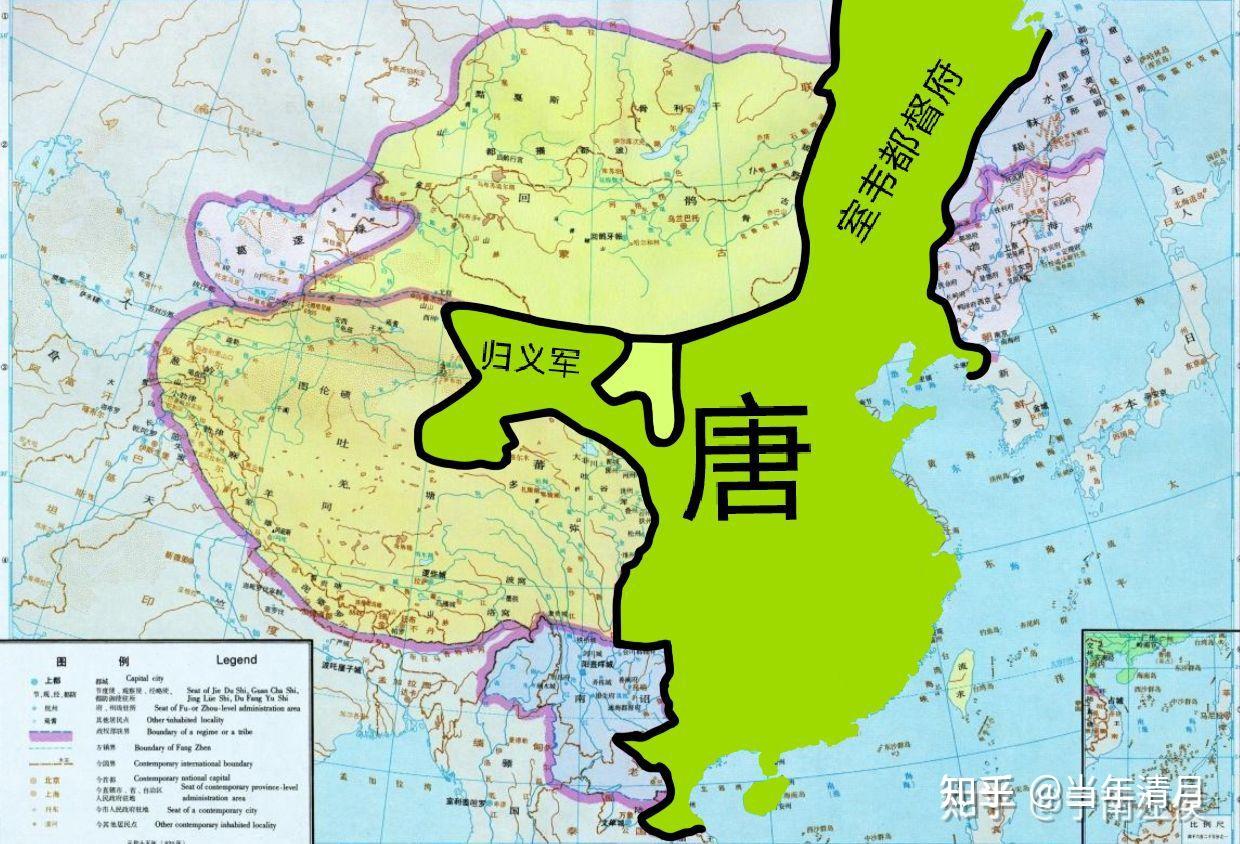 晚唐版图疆域仍然比明朝大 - 知乎