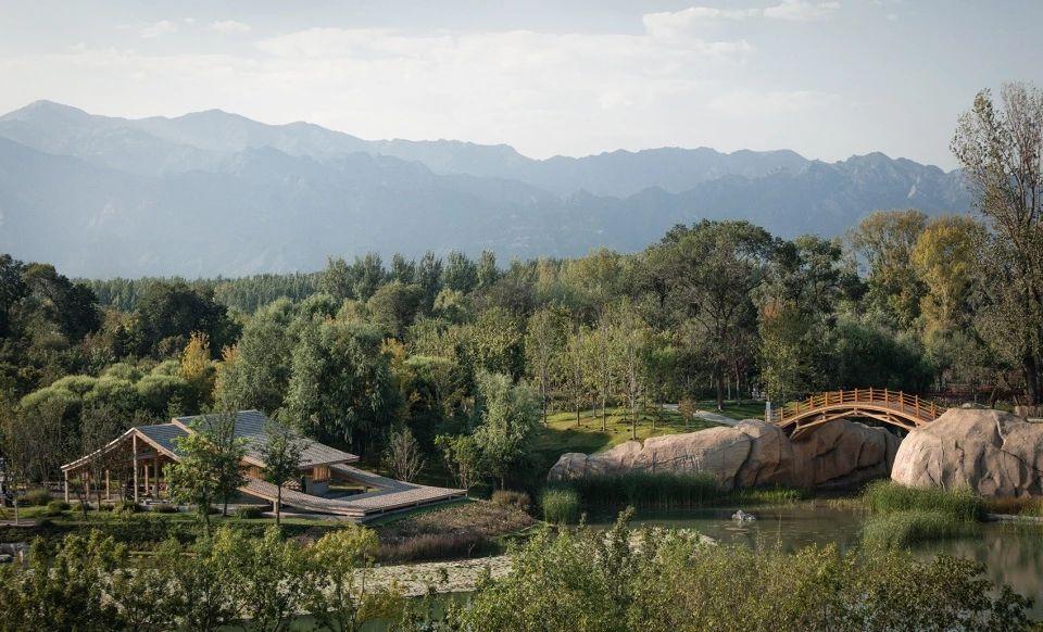 世园会的非典型屋顶营造2019年中国北京世界园艺博览会延波小筑