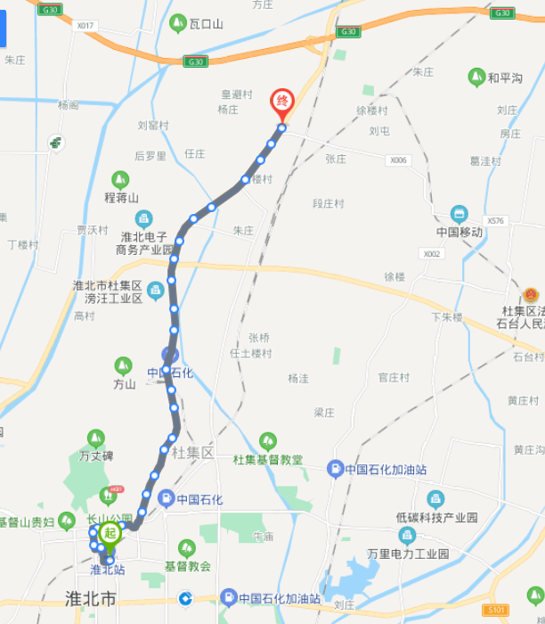 淮北15路公交车路线图图片