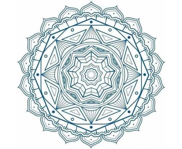 曼陀罗与禅绕画的结合——禅陀罗 - 知乎