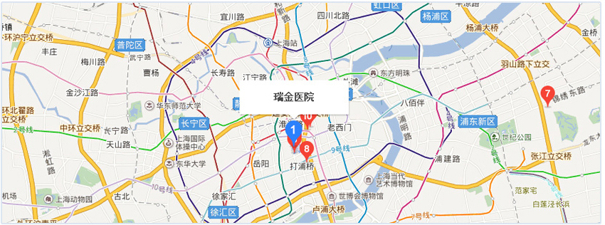 上海交通大學醫學院附屬瑞金醫院地址:上海市瑞金二路197號(永嘉路口)