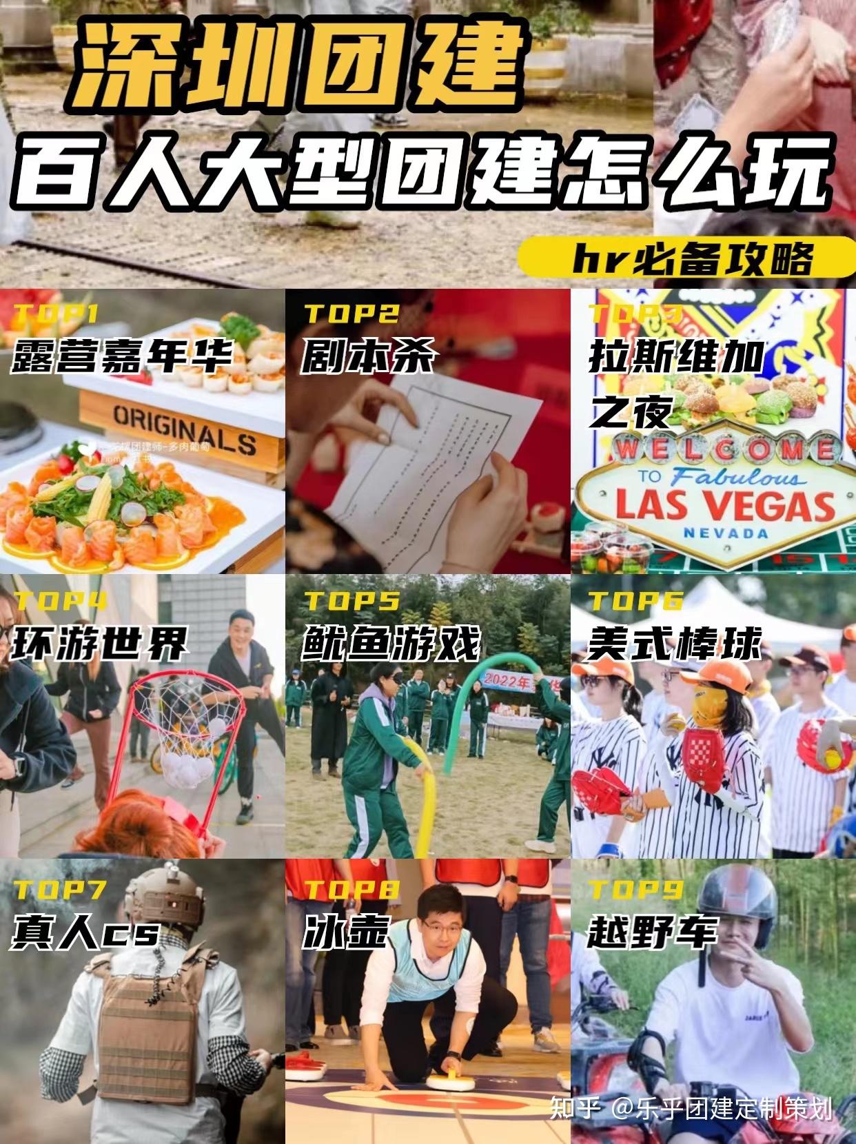 深圳团建-百人大型团建怎么玩 hr必备 - 知乎