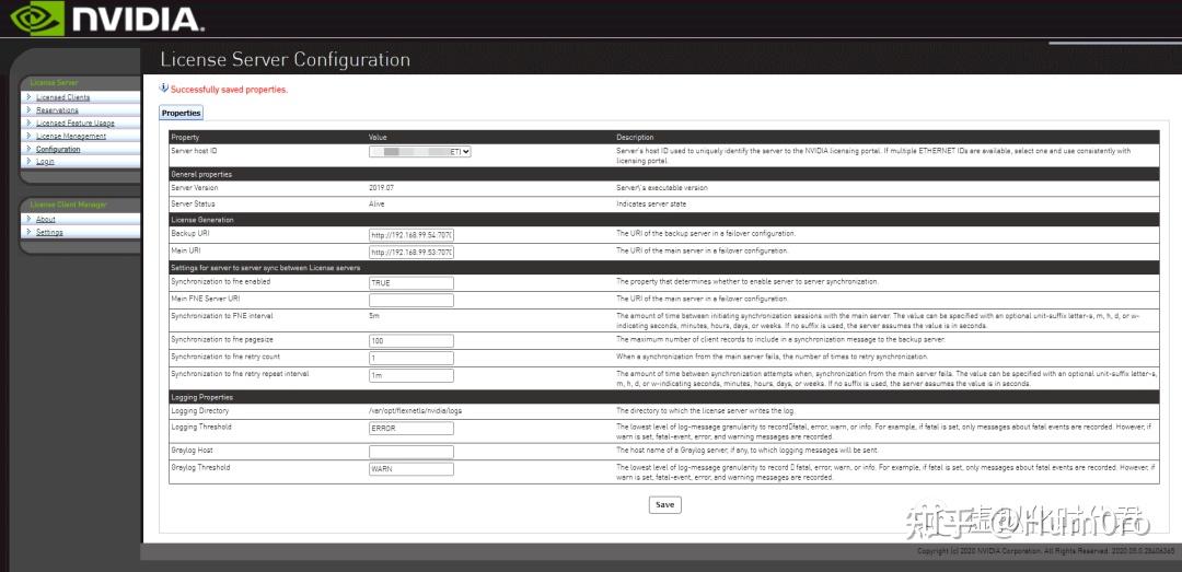 Nvidia Log Files NVIDIA vGPU License许可服务器高可用全套部署秘籍 - 知乎